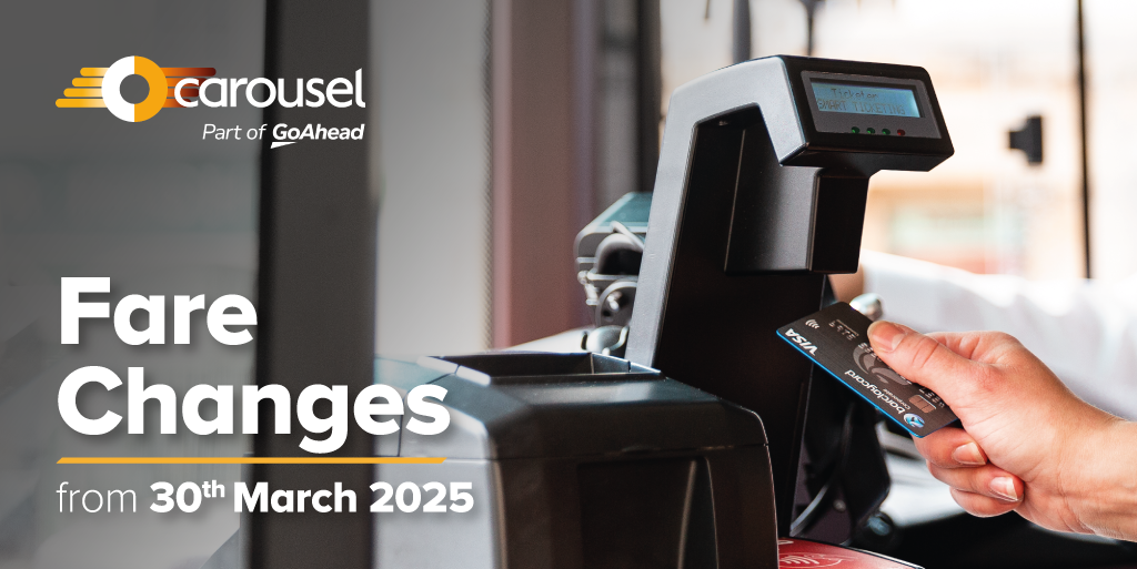 Fare changes from 30th March 2025