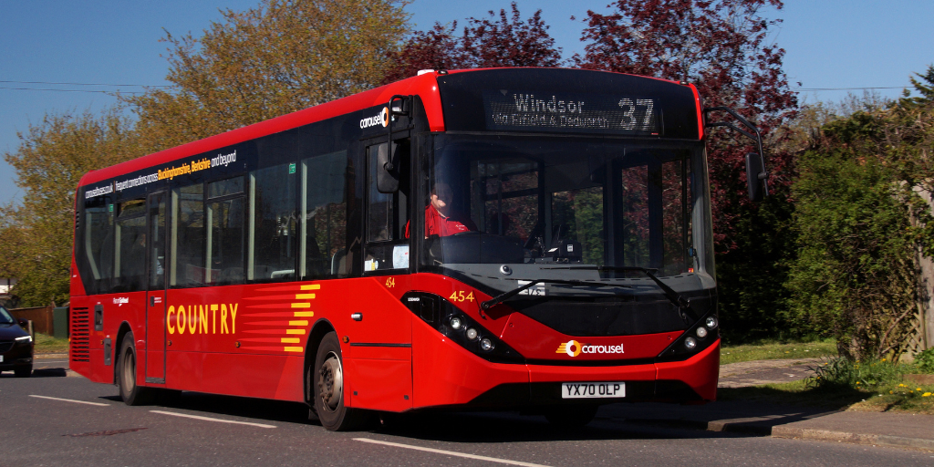 A Carousel Bus is making its way to Windsor.