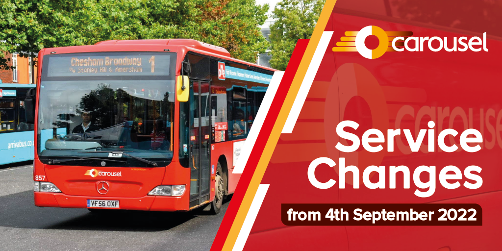 Services changes from 4th September 2022