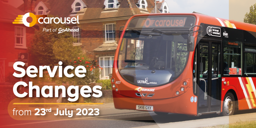 Service Changes from 23rd July 2023