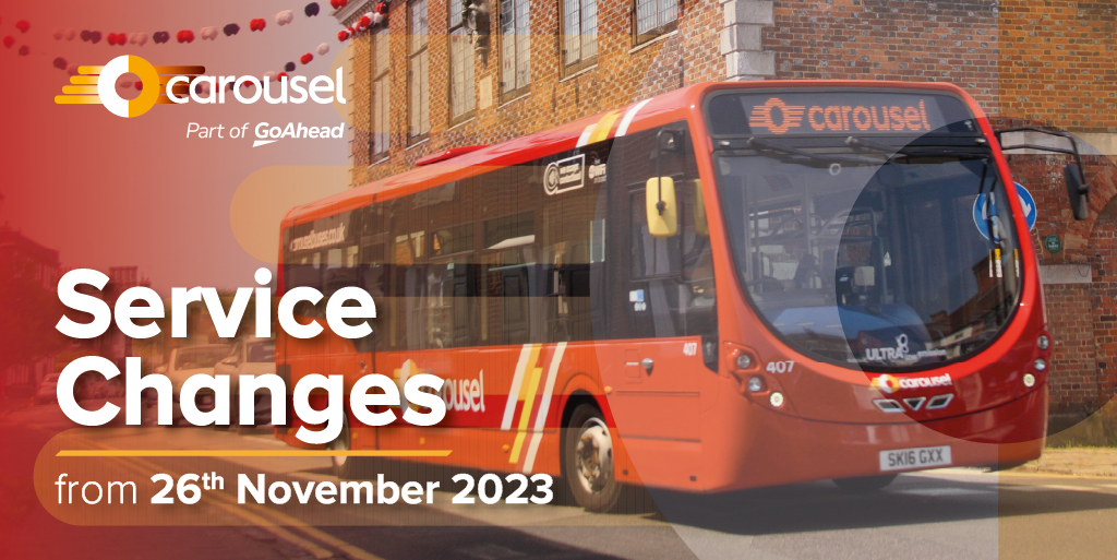 Carousel Service Changes - November 2023