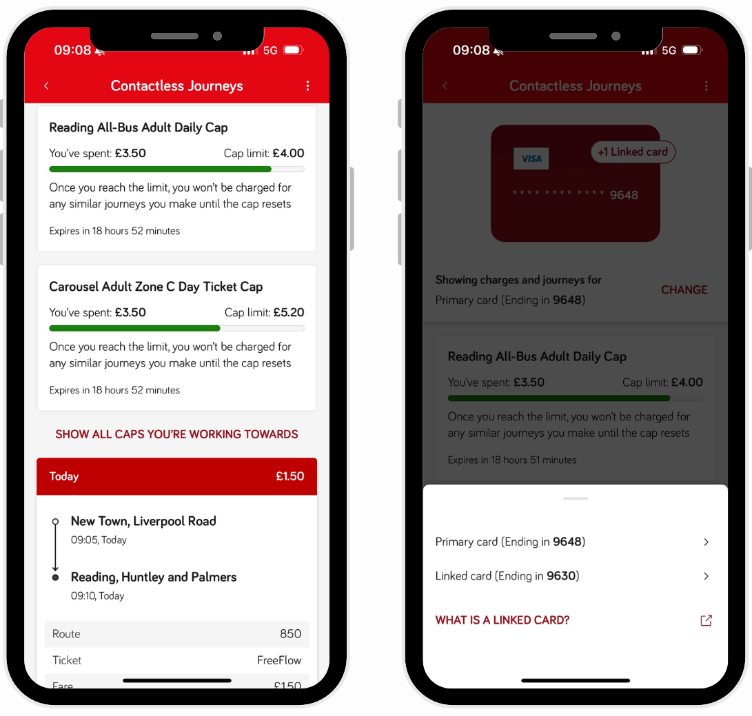 Contactless - Carousel Buses