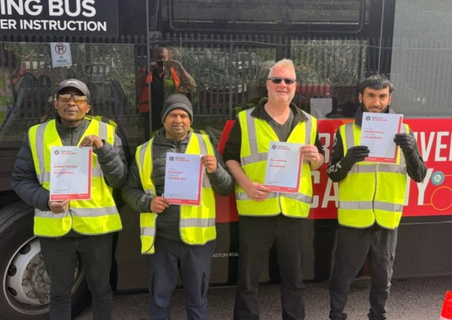 Bus drivers trained to give life-saving CPR by Thames Valley Air ...